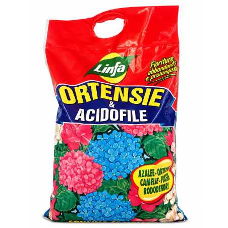 Concime Ortensie e Acidofile 5Kg Linfa Completo a lunga durata