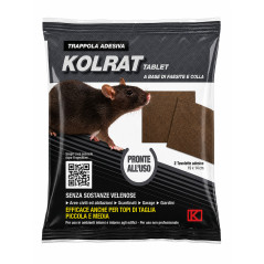 Kollant Kolrat Tablet 19X14CM Trappola adesiva 2 tavolette