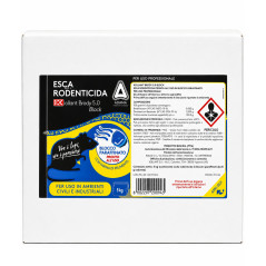 KOLLANT BRODY 5.0 BLOCK 5Kg Veleno Esca Topicida per Topi e Ratti