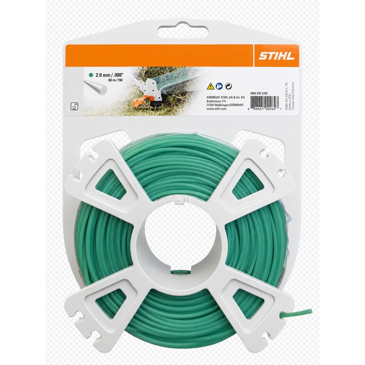 Filo per Decespugliatore Tondo STIHL Ø 2 mm 14MT Filo per Decespugliatore Tondo STIHL Ø 2 mm 14MT