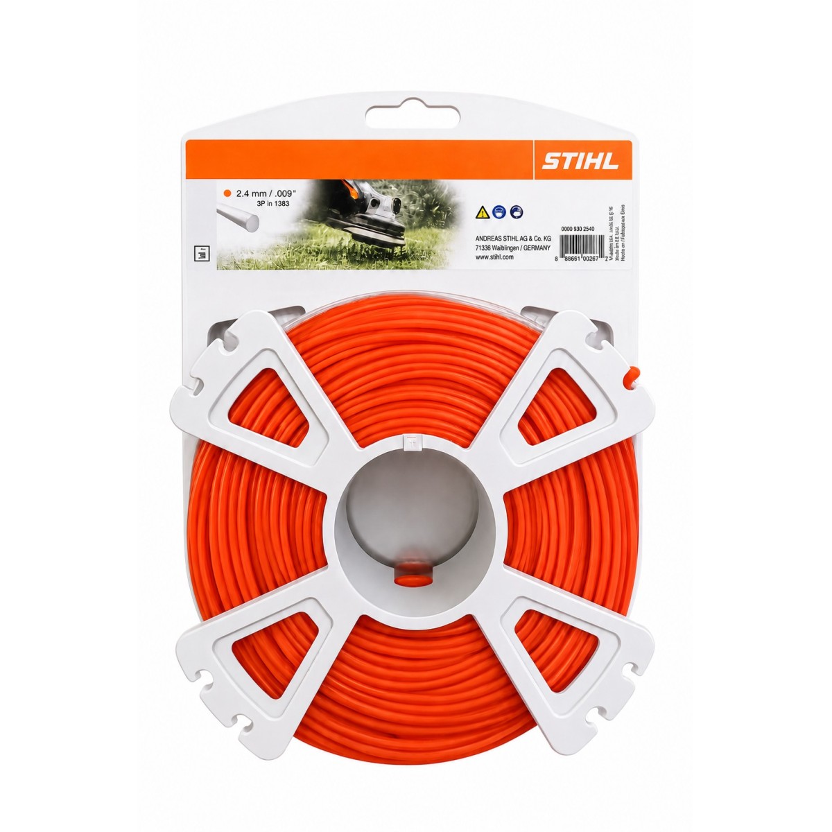 Filo per Decespugliatore Tondo STIHL Ø 2,4 mm Filo per Decespugliatore Tondo STIHL Ø 2,4 mm