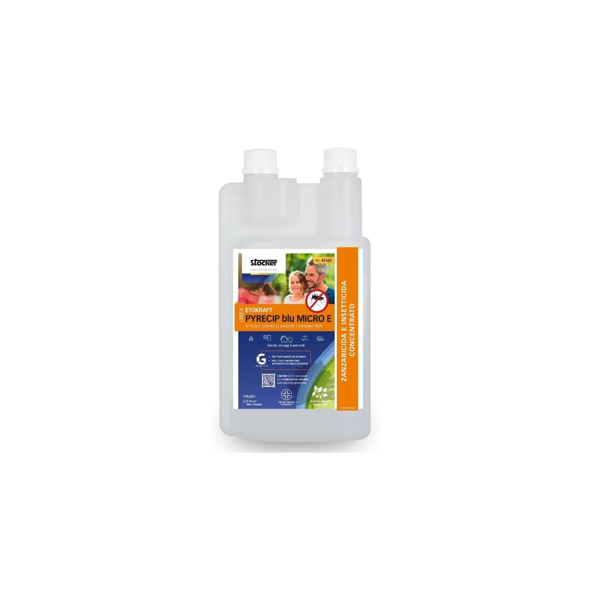 Etokraft Plus zanzaricida anti-zanzare 1Lt Stocker Etokraft Plus zanzaricida anti-zanzare 1Lt Stocker