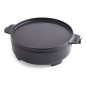 Weber Cocotte 2in1 8857 Pentola in Ghisa Smaltata 6,8 L con Coperchio Piastra per Barbecue Weber Cocotte 2in1 8857 Pentola in Ghisa Smaltata 6,8 L con Coperchio Piastra per Barbecue