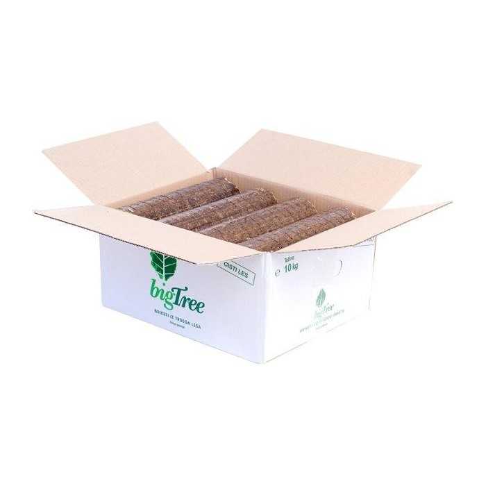 Tronchetti BigTree 10 kg in Legno di Latifoglie Vergine – Legna per Stufe, Caminetti e Forni a Legna
