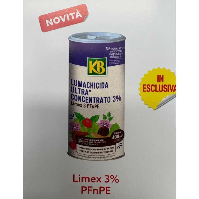 KB Limex 3 PFnPE 400 g – Lumachicida Ultra Concentrato 3% per Orto e Giardino