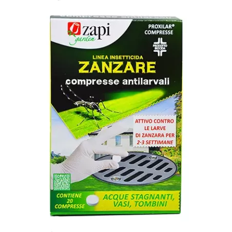Larvicida Zanzare 20 Compresse ZAPI