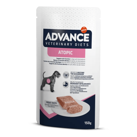 Advance Veterinary Diets - Atopic - Cibo Umido per Cani con Problemi di Dermatite Atopica - 150GR