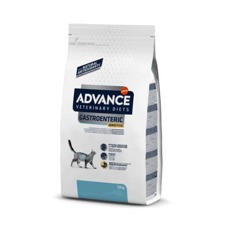 Advance Veterinary Diets - Gastroenteric - Cibo per Gatti con Problemi Gastrointestinali - 1,5kg