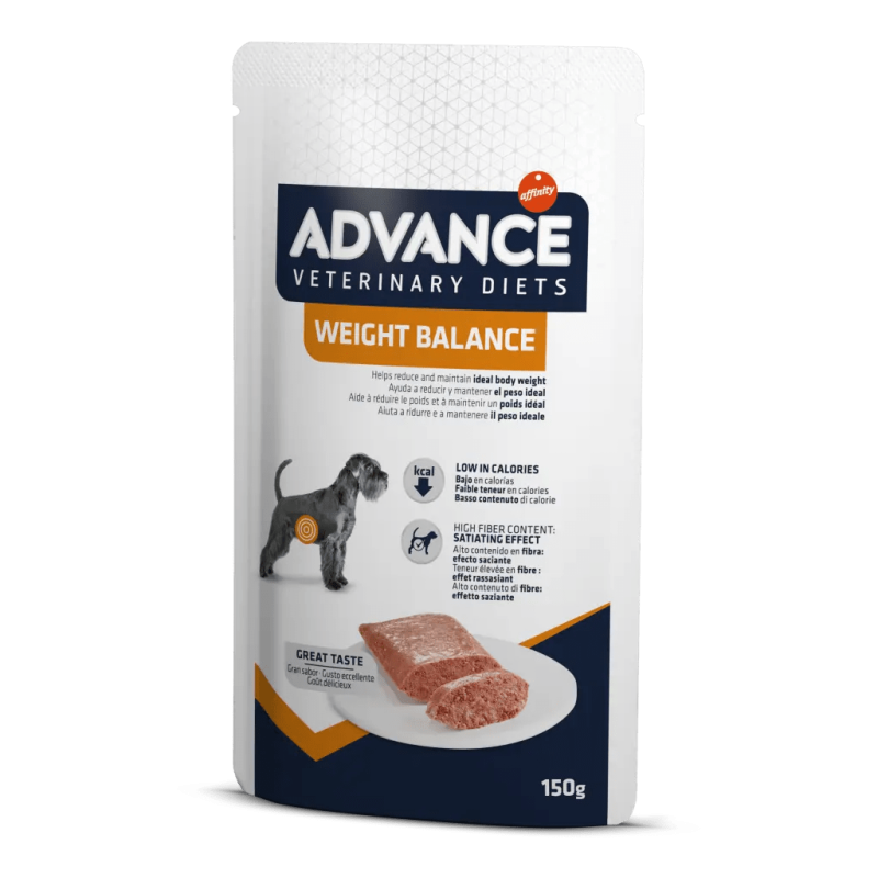 Advance Veterinary Diets - Weight Balance - Cibo Umido per Cani con Problemi di Sovrappeso - 150GR