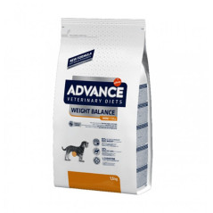 Advance Veterinary Diets - Weight Balance Mini - Cibo per Cani con Problemi di Sovrappeso- 1,5KG