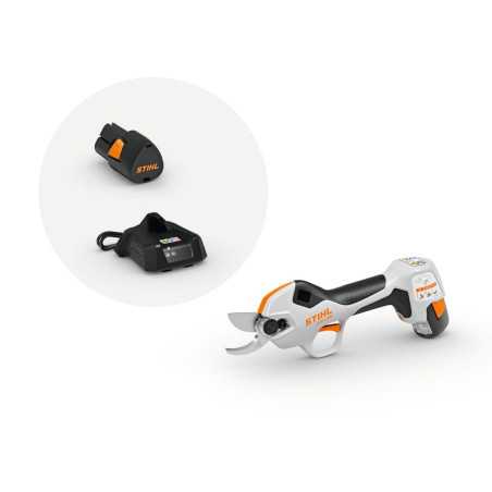 Forbice a Batteria ASA20 STIHL con batteria AS2 e caricabatteria AL1