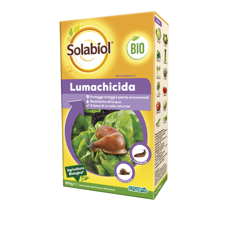 Lumachicida PFnPE Solabiol 1Kg per Frutta Verdura e ortaggi Antilumache