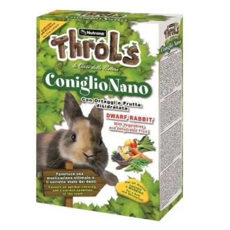 Throls Conigli Nani 750GR Alimento composto per conigli nani