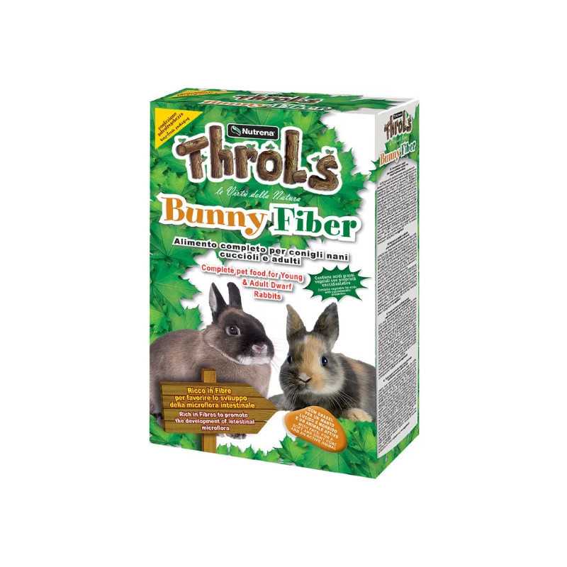 Throls Bunny Fiber 800GR Alimento composto per conigli nani