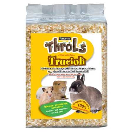 Throls Truciolì 3.5LT Lettiera igienica per roditori