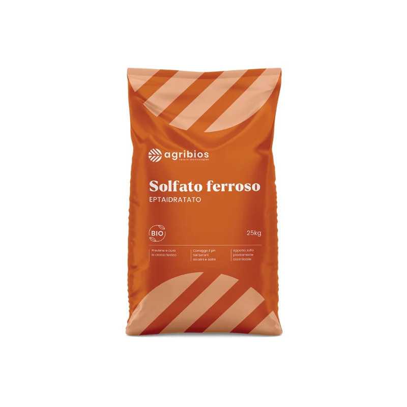 Solfato ferroso 25Kg eptaidrato tipo neve Agribios