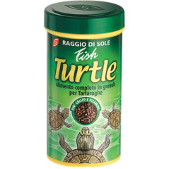 FISH TURTLE 110GR Alimento completo in granuli per tartarughe Raggio di Sole