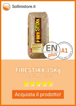 FireStixx Premium Pellets Sacco da 15Kg