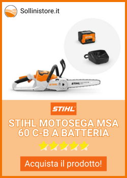 Motosega a Batteria Stihl MSA 60C-B Con Batteria AK 20 e Caricabatteria AL 101